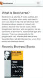 Mobile Screenshot of bookiverse.com
